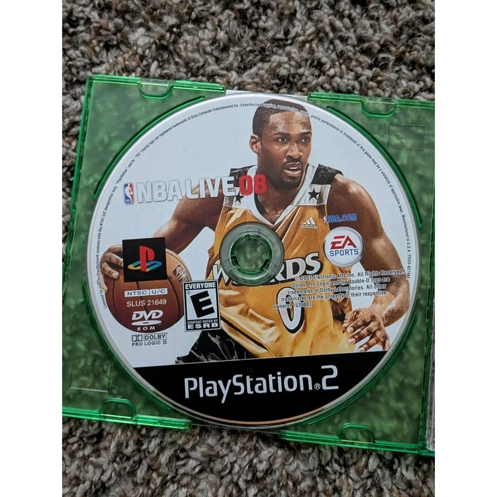 NBA Live 08 (Sony PlayStation 2,‎ PS2) DISC ONLY Basketball Video Game